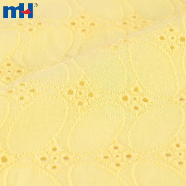 Toptan İşlemeli Pamuklu Dantel Kumaş – Hızlı Teslimat
