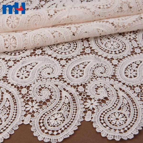Paisley dantel kumaş