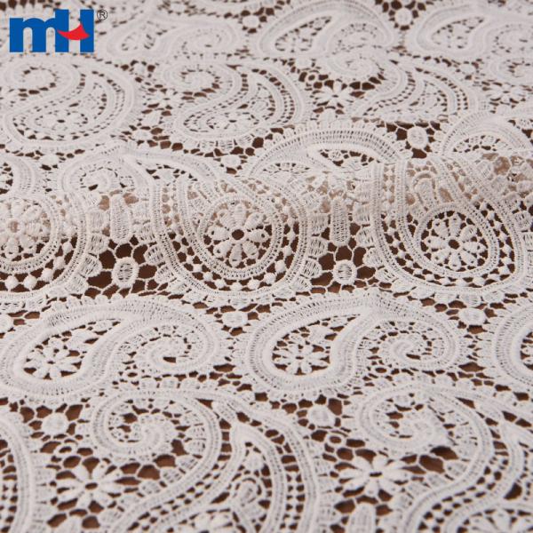 Paisley dantel kumaş