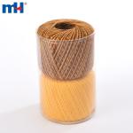 Knäuel aus Perlmutt-Baumwollgarn, Knäuel aus gehäkeltem Baumwollgarn