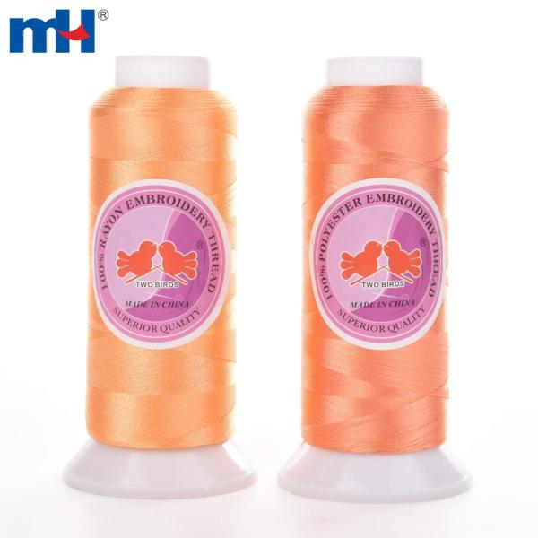 Wholesale 120D/2 75G 85G 100G rayon embroidery thread