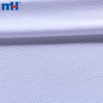 Interlock-Jerseystoff aus Vogelperspektive für Sportbekleidung