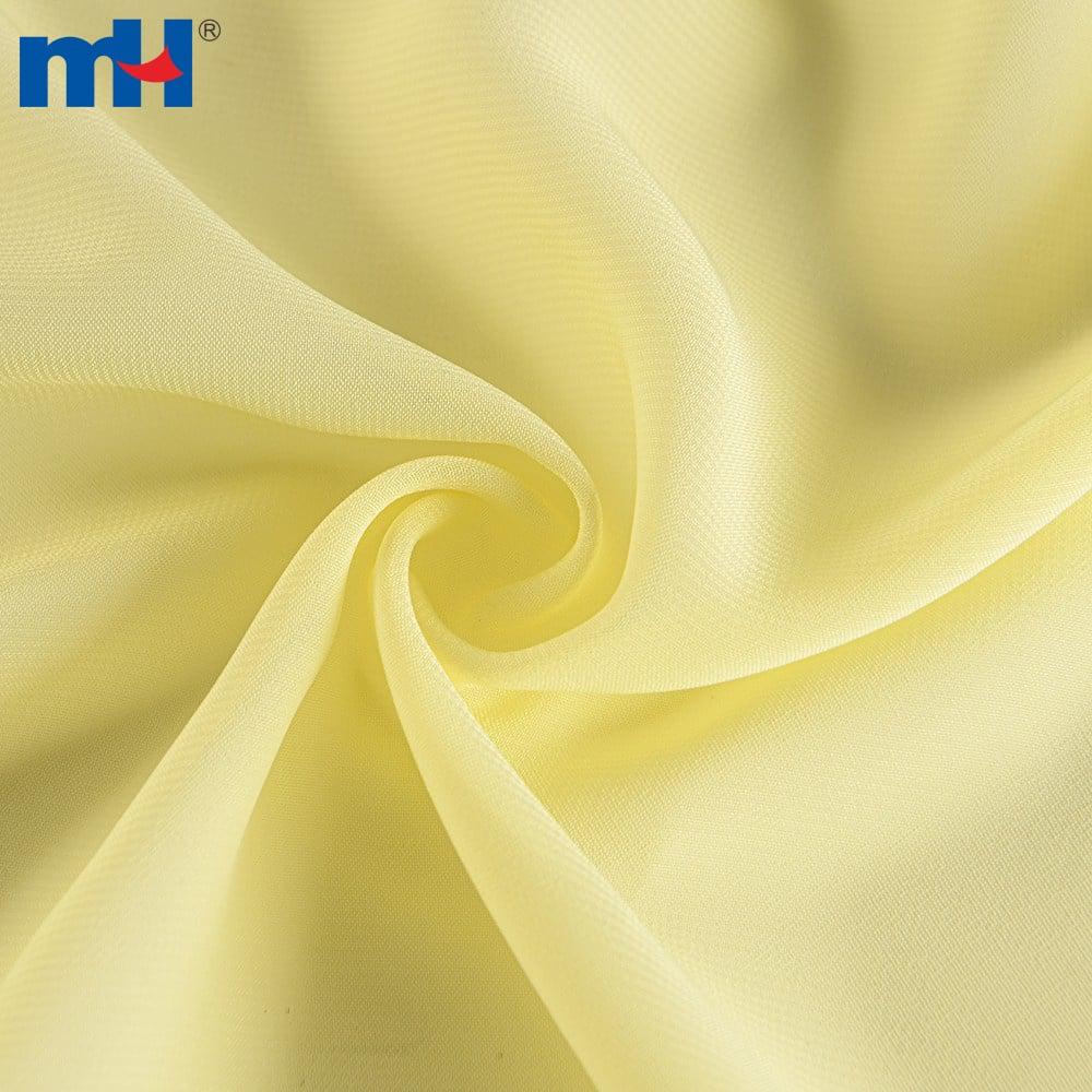 Tecido chiffon 100% poliéster em várias cores