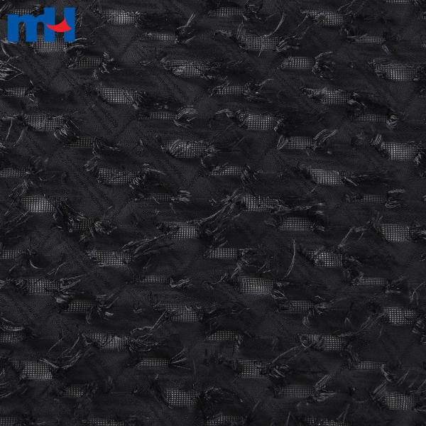Textured yarn of jacquard chiffon
