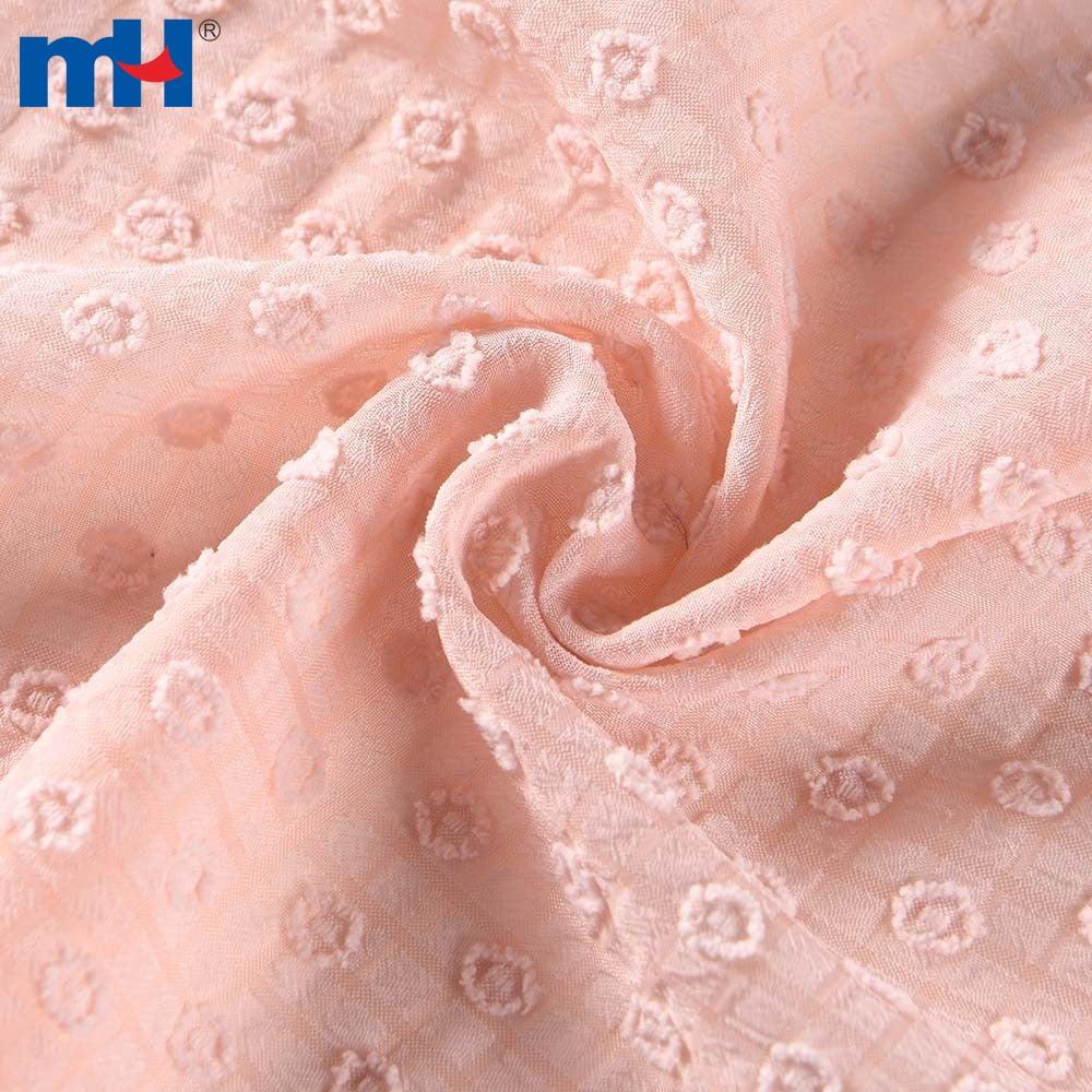 Krepp-Jacquard-Chiffon-Stoff