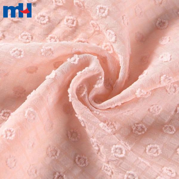 Krepp-Jacquard-Chiffon-Stoff