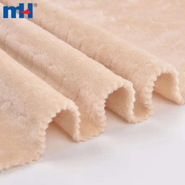 Material: forro polar de franela a cuadros 150D/288F.
