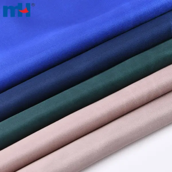 Satin polyester material 75DD*200D