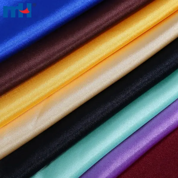 %100 polyester saten kumaş - Batı Afrika için parlak, yumuşak ve dayanıklı