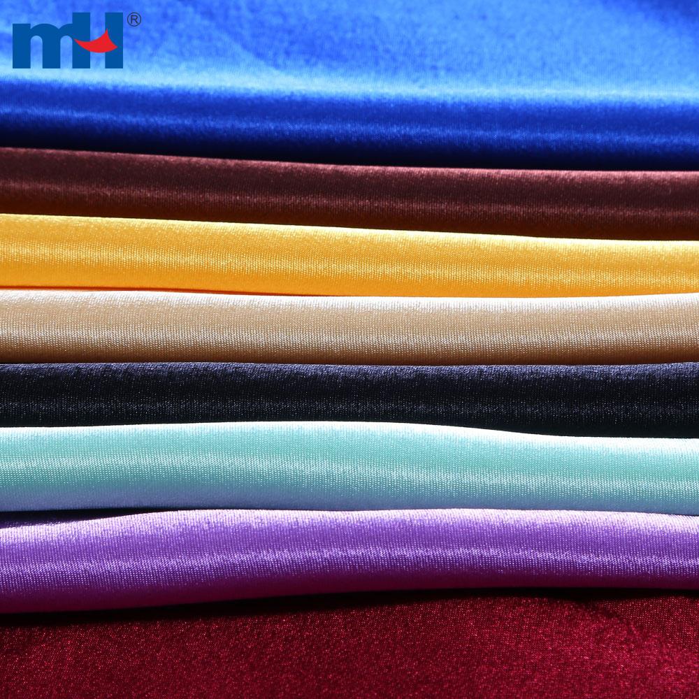 100% polyester satin fabric (shiny side/dull side)
