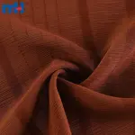 Tejido de seda arrugado 100% poliéster