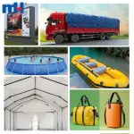 PVC kaplı branda boyutu 1000D*1000D | 550g/m2