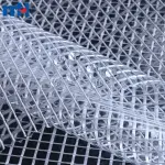 Şeffaf PVC örgü kumaş, boyut 1000D*1000D | 530g/m2