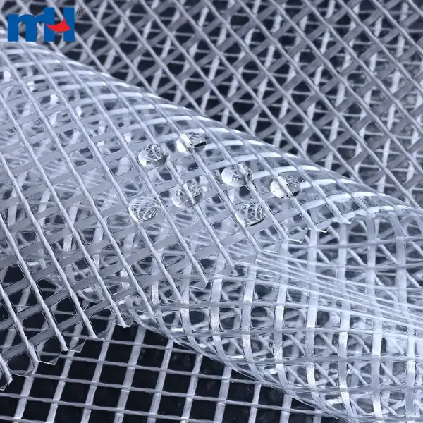 Şeffaf PVC örgü kumaş, boyut 1000D*1000D | 530g/m2