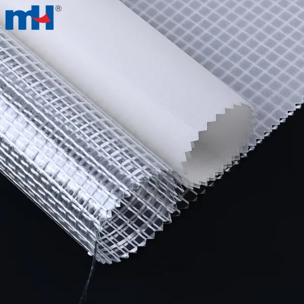 Şeffaf PVC örgü kumaş, boyut 1000D*1000D | 530g/m2
