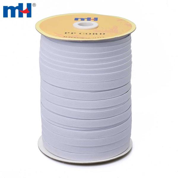 To'qilgan polyester va lateks elastik tasma