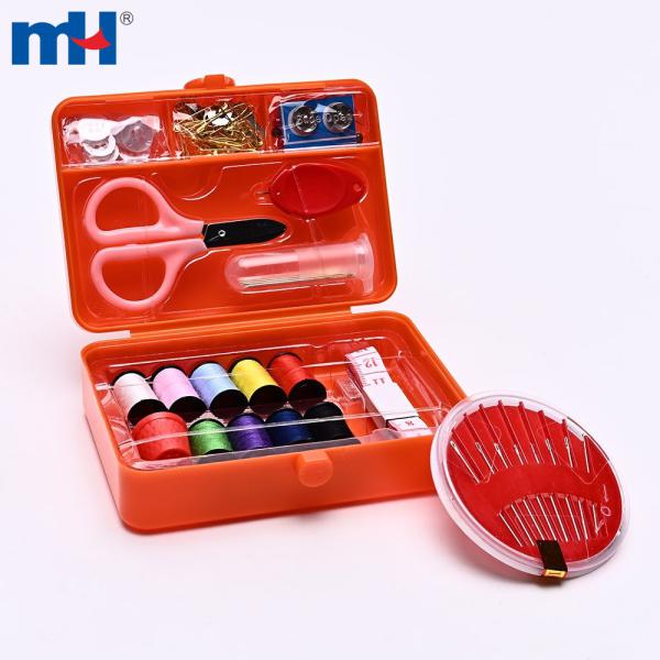 Kit da cucito da 116 pezzi - Scatola piccola (118 x 87 x 38 mm)