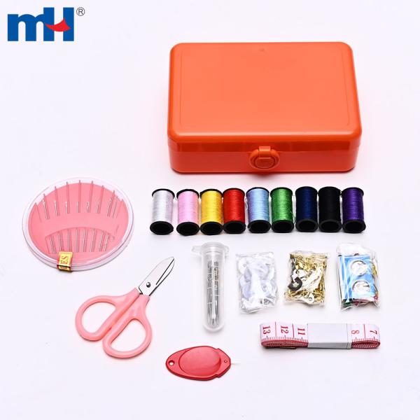 Kit da cucito da 116 pezzi - Scatola piccola (118 x 87 x 38 mm)