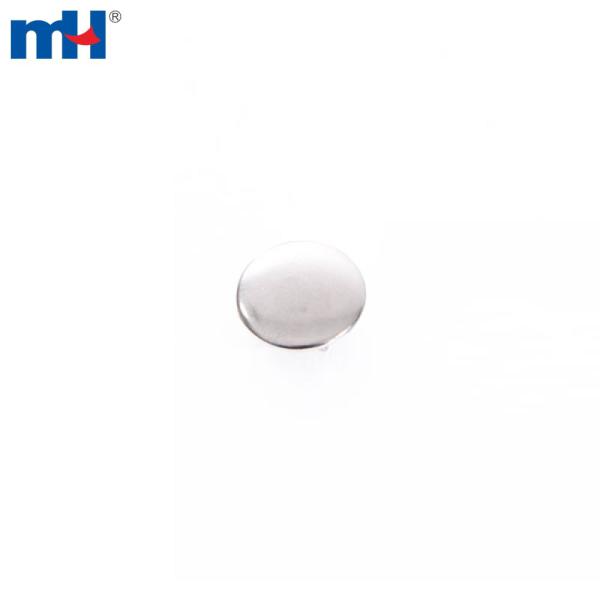 Botões de metal com laço facial