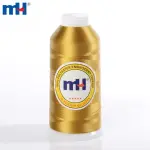 Поліефірна нитка 120D/2 золотого кольору для вишивання