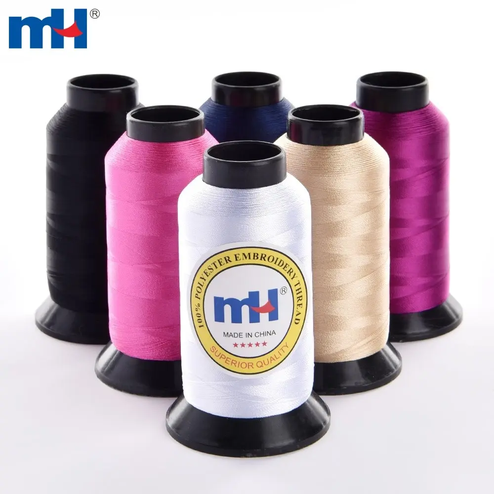 Fil à broder en viscose pour machine Brother