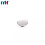 Botões de metal com laço facial