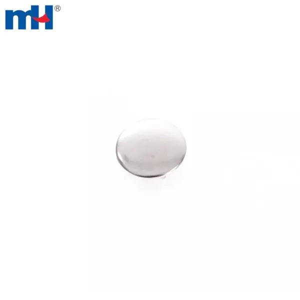 Botões de metal com laço facial
