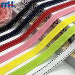 1/2 inch nylon ribbon with sewn edge