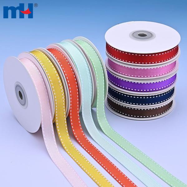 1/2 inch nylon ribbon with sewn edge