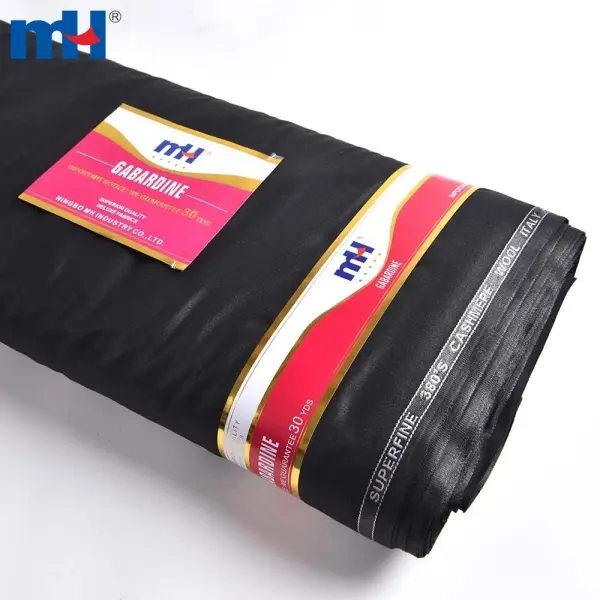 Tecido Gabardine de poliéster para uniformes e roupas de trabalho (150D x 150D)