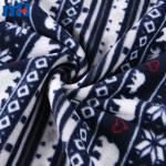Tela polar estampada FDY de 150 g (100D/144F) - Personalizada a granel