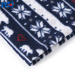 Tela polar estampada FDY de 150 g (100D/144F) - Personalizada a granel