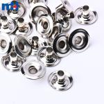 Wholesale 15mm spring iron snap buttons for clothing