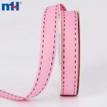 16mm saddle stitch edge grosgrain ribbon