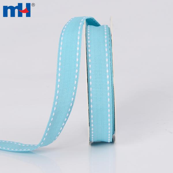16mm saddle stitch edge grosgrain ribbon