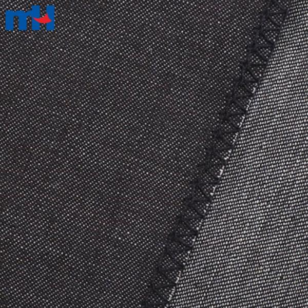Tessuto denim in cotone, poliestere e spandex