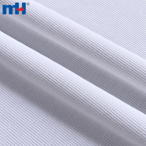 Waffle knit fabric