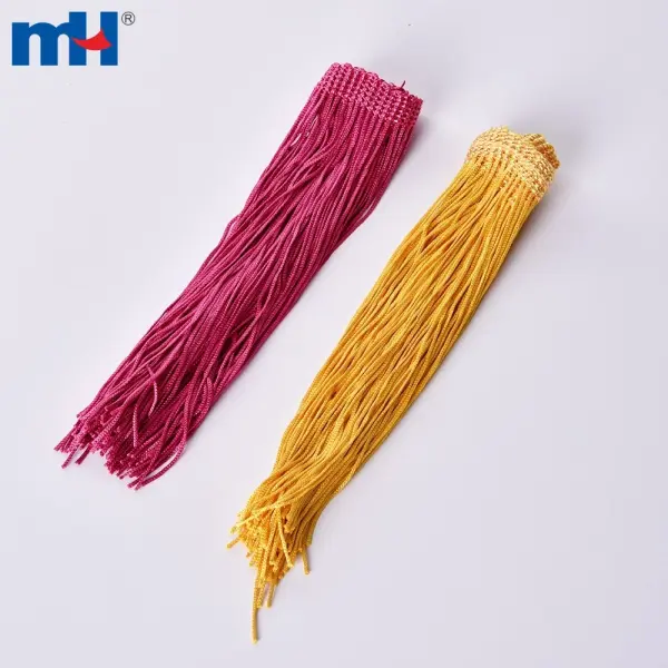 Fringe and fringe for home textiles and clothing