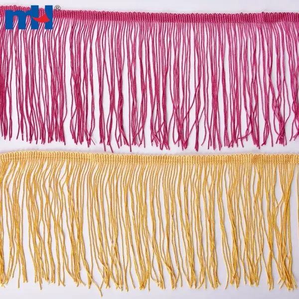 Fringe and fringe for home textiles and clothing