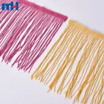Fringe and fringe for home textiles and clothing