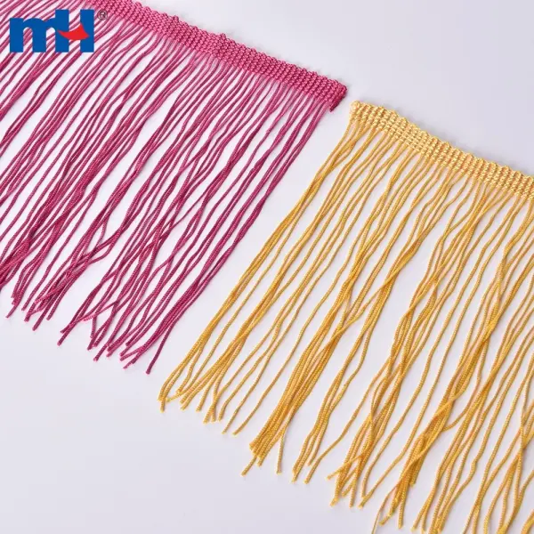 Fringe and fringe for home textiles and clothing