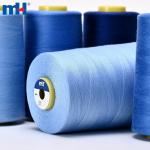 Hilo de poliéster para coser jeans.