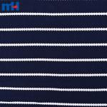 Yarn-dyed jacquard and tweed fabric for garments