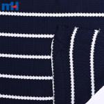 Yarn-dyed jacquard and tweed fabric for garments