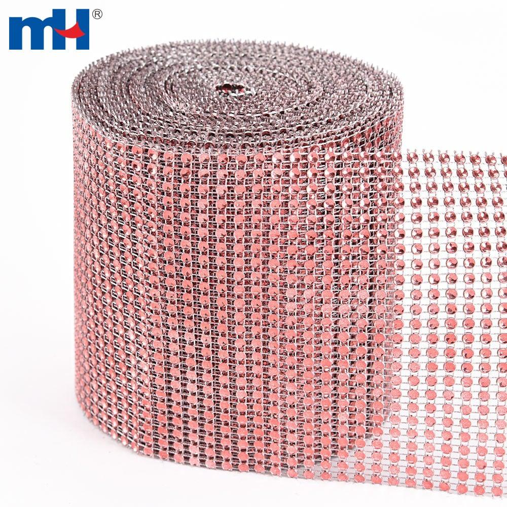 Corrente de plástico com strass de cristal