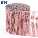 Corrente de plástico com strass de cristal