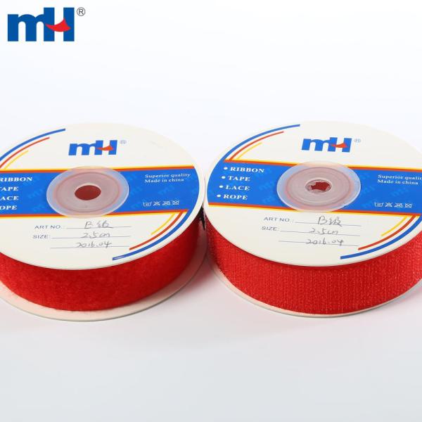 Rolo de nylon e poliéster de 25 mm x 25 m com fecho de velcro