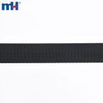 Czarny pasek z syntetycznego nylonu o średnicy 15 mm
