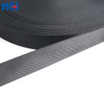 Czarny pasek z syntetycznego nylonu o średnicy 15 mm