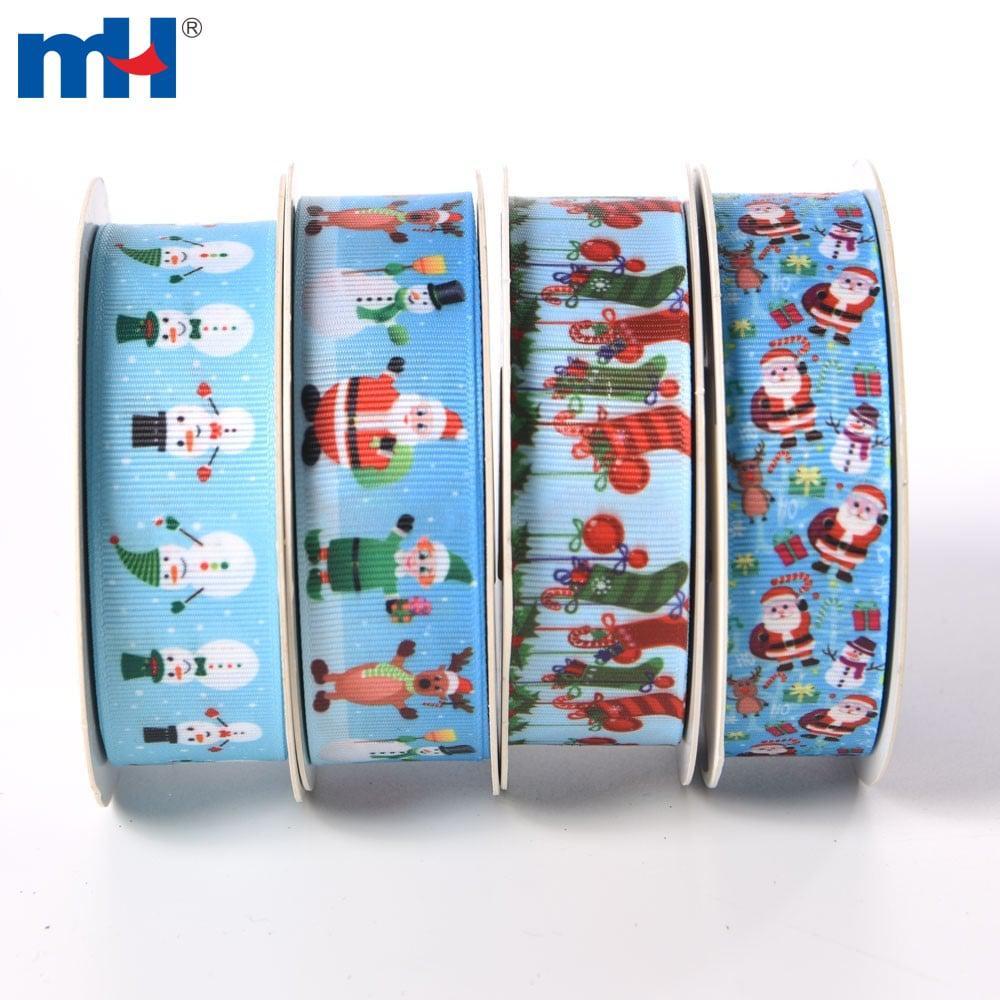 Cinta navideña, cinta grosgrain